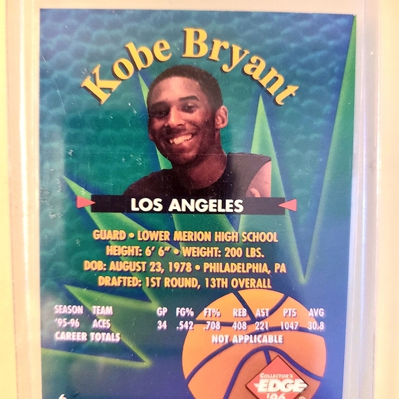 Kobe Bryant Rookie Card - Picture 2 of 2